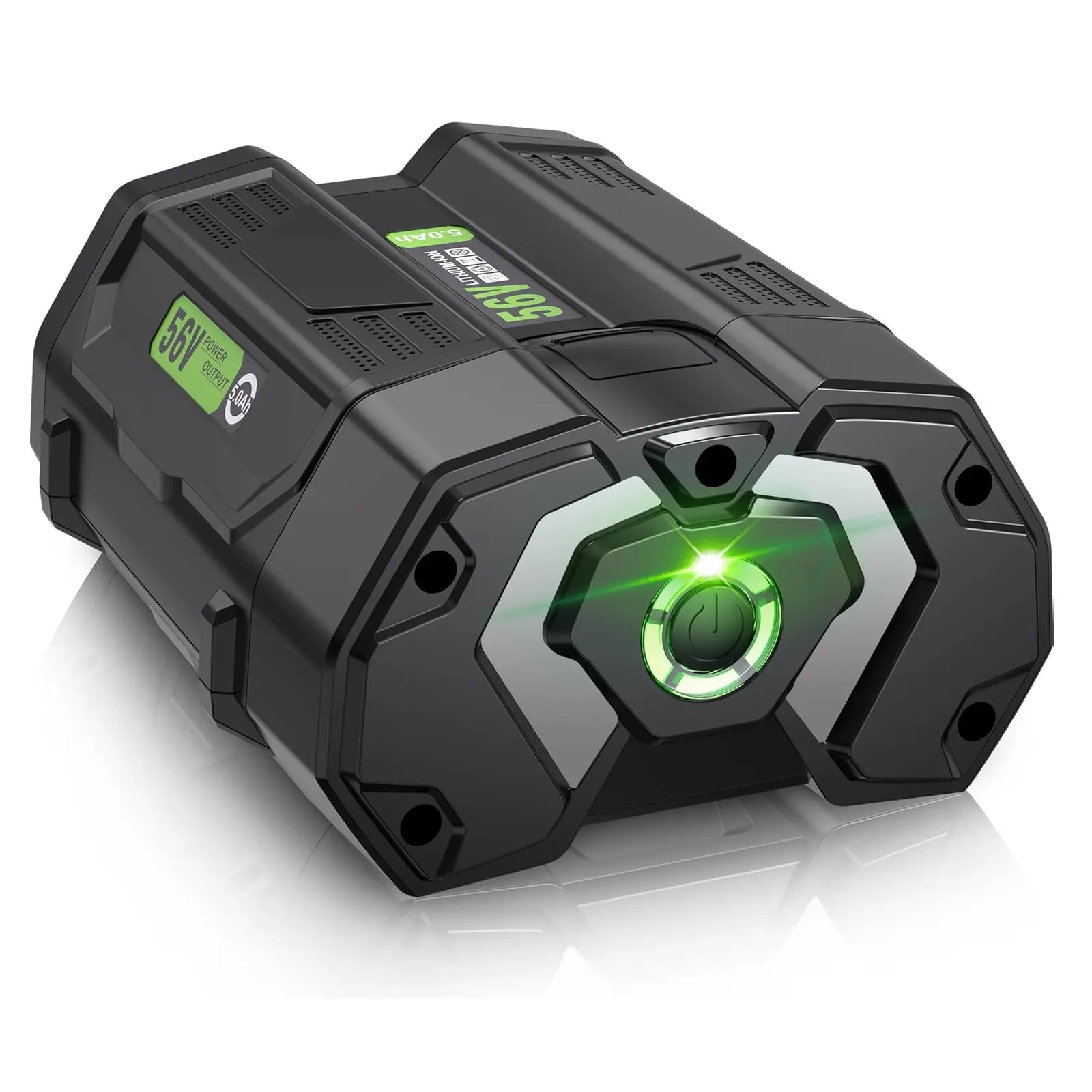 56V 5000mAh (5.0Ah) Lithium Ion Cordless Tool Battery - Upgraded Battery Replacement with Intelligent Protection, Level Lights, 50.4V/56V 280Wh, Compatible Models EGO BA2800, BA5600T, BA4200T, BA4200, BA1400, 56V Lawn Mower, Leaf Blower Power Tools