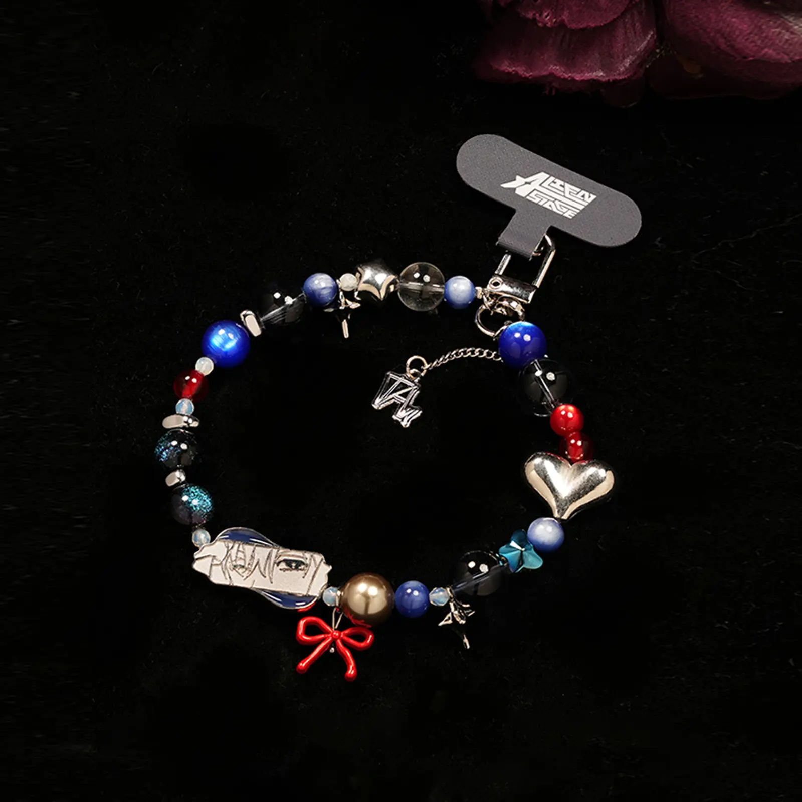 Alien Stage Rabbit Series 2nd Generation Blind Box Collectible - Phone Lanyard, Wrist Strap, Card-Compatible Mobile Chain, Accessories, Phone Wrist Strap