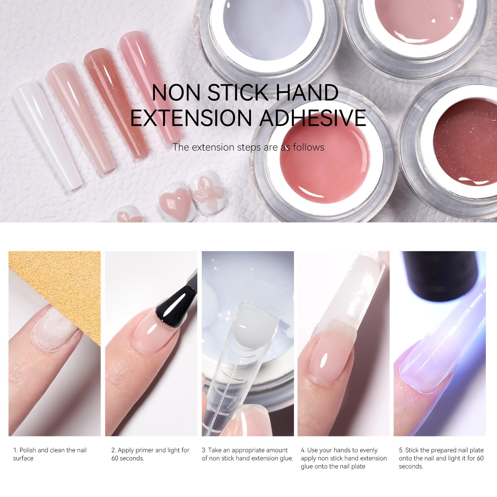 TRICOLOR FISH Clear 3D Sculpting Gel for Nail Art, 15g Solid Nail Gel Non-Sticky Hard Builder Gel for Carving, Molding and Building