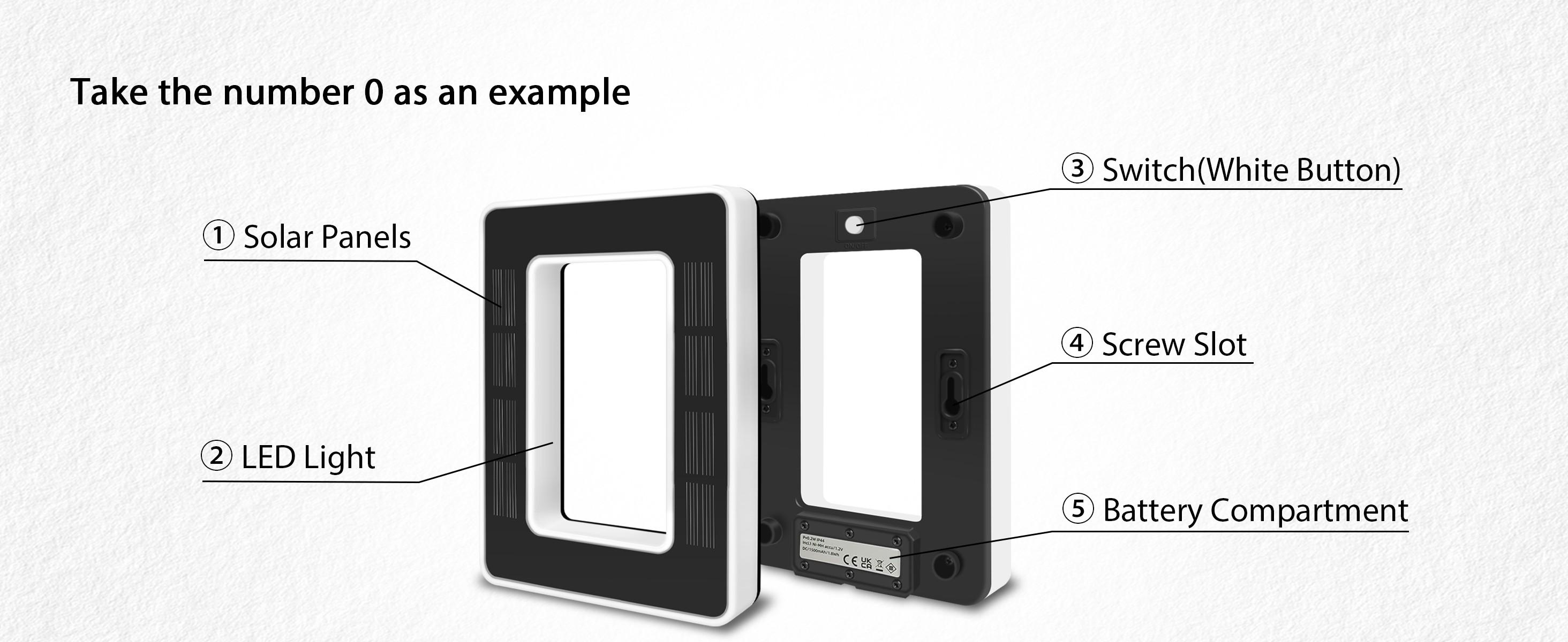 ISUNMEA Solar-Powered 6.7inch Address Sign Lighting for Residential Address Identification Address Plaques for House LED Illuminated Waterproof Outside Address Sign 3500K Warm White LED Modern Solar Powered LED Numbers for Yard, Street, Door, Outside ISUNMEA Solar-Powered 6.7inch Address Sign Lighting for Residential Address Identification Address Plaques for House LED Illuminated Waterproof Outside Address Sign 3500K Warm White LED Modern Solar Powered LED Numbers for Yard, Street, Door, Outside