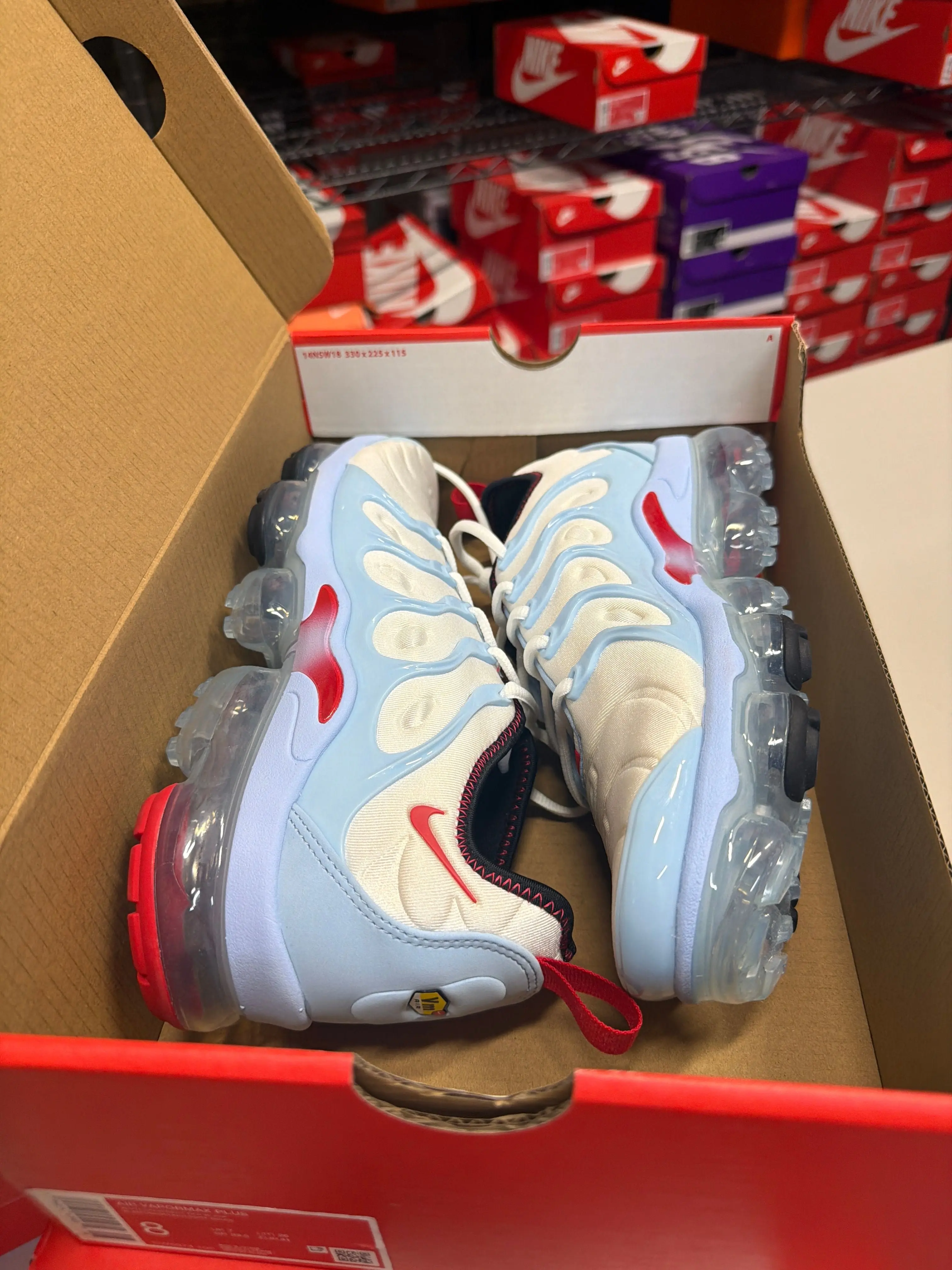Nike Air VaporMax Plus University Red
