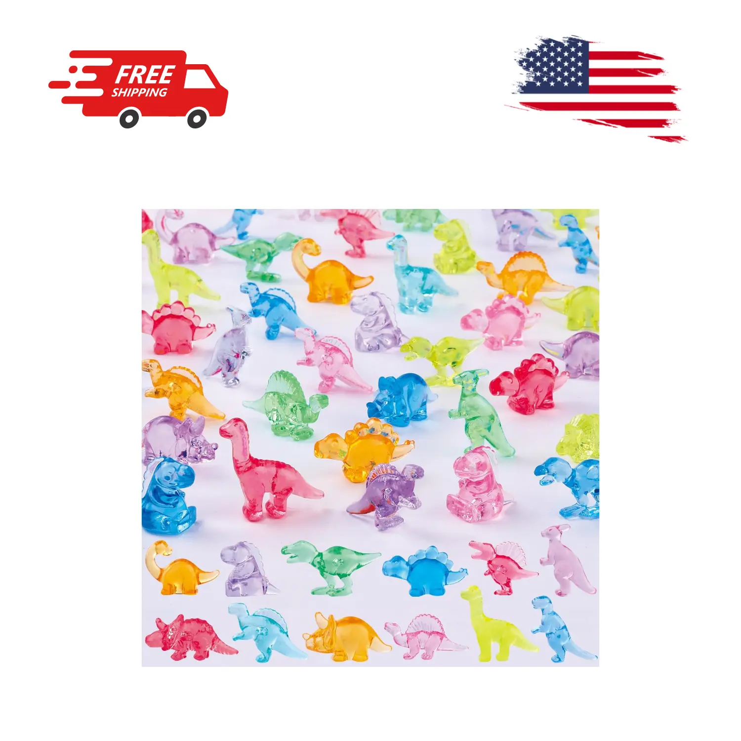 120Pcs Mini Dinosaur Figurines 12 Styles Tiny Resin Animals to Hide