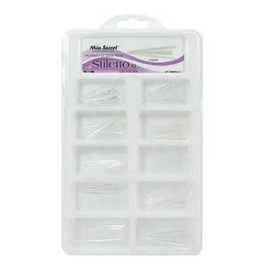 Extra Long Stiletto Acrylic Fake Nails for Nail Art Decoration & Accessories