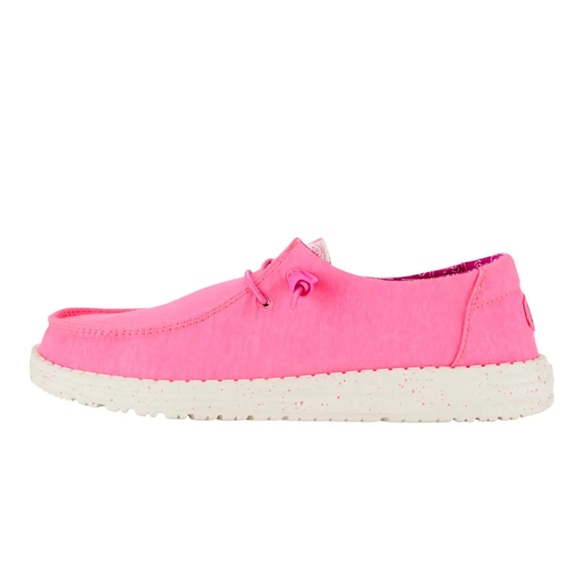 HEYDUDE Wendy Stretch Canvas New – Womens Comfortable Slip on Shoes
