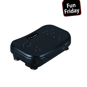 Vibration Plate Exercise Machine Bluetooth LED Lights Lymphatic Drainage for Women with Tensile Band Figure-eight Resistance Band Grip Strength Tester Safety Gloves Yoga Ring and Skipping Rope Foldable Multi-Purpose Utility Bench body massager attractive