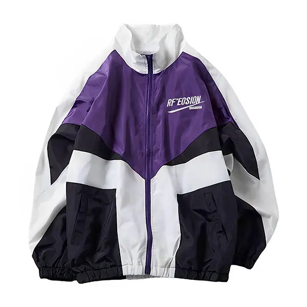 Arssm Women Windbreaker Jacket Y2k Varsity Jackets Oversized Vintage 90s Jacket