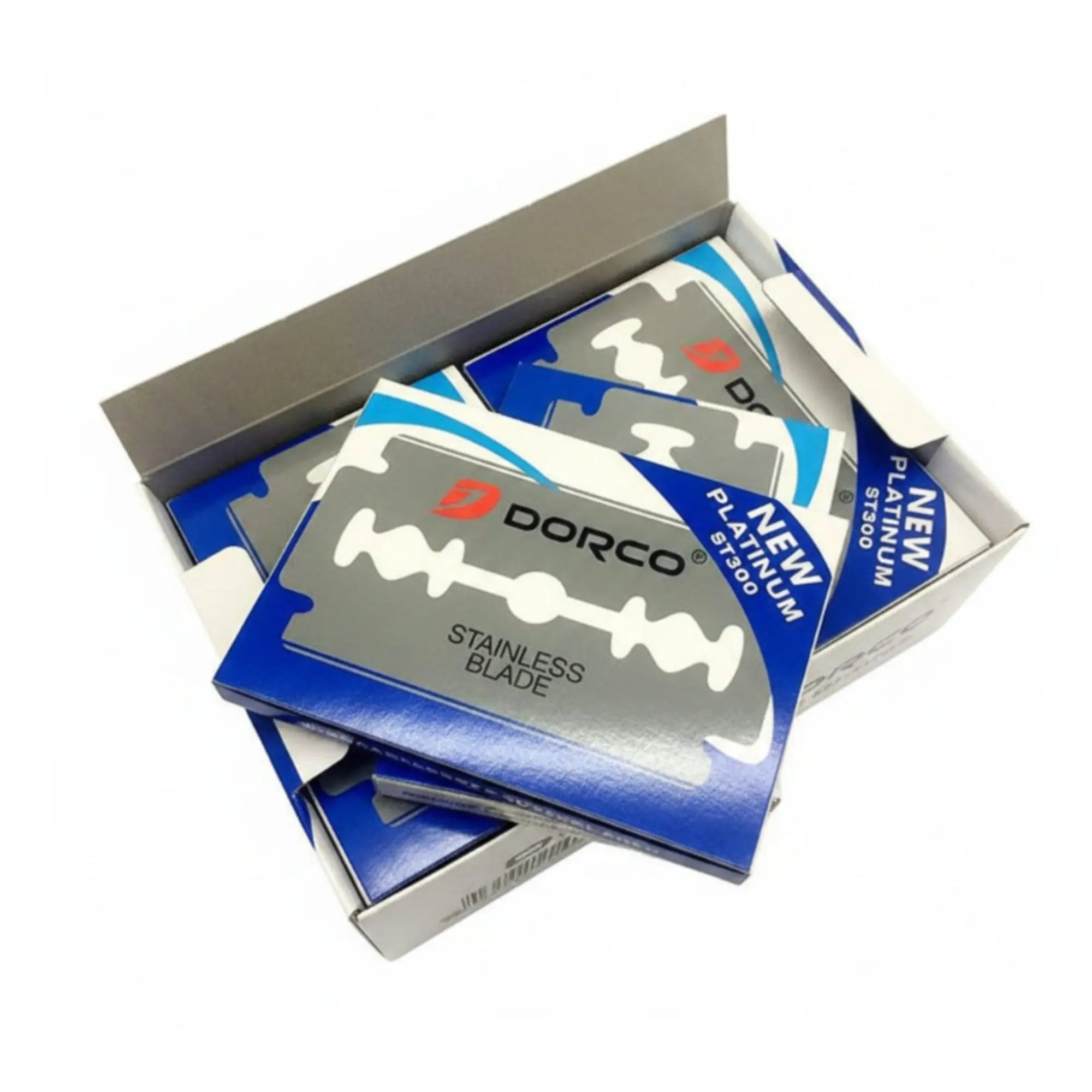 Dorco Razors Double Edge Blades Blue 100 CT