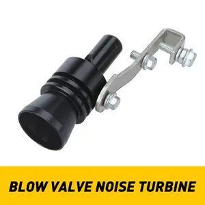 Turbo Sound Noise Exhaust Muffler Pipe Whistle Off Valve BOV Simulator 56-85MM