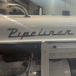 Stainless Steel Pipeliner sign for welding machine hood/doors/wherever.