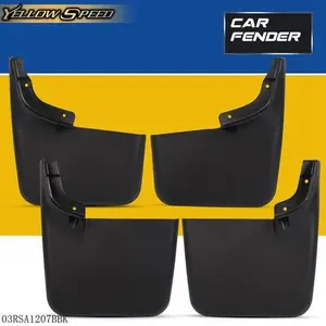 Fit For Ford F-150 W/O Fender Flares 04-2014 Front Rear Splash Guards Mud Flaps