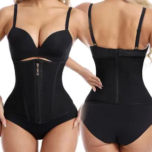 Zipper Deluxe Waist Trainer High Compression Womenswear Belts Bridal Shapewear Postpartum Recovery Body Shaper