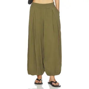 Free People Moonflower Ballon Pant in Sage