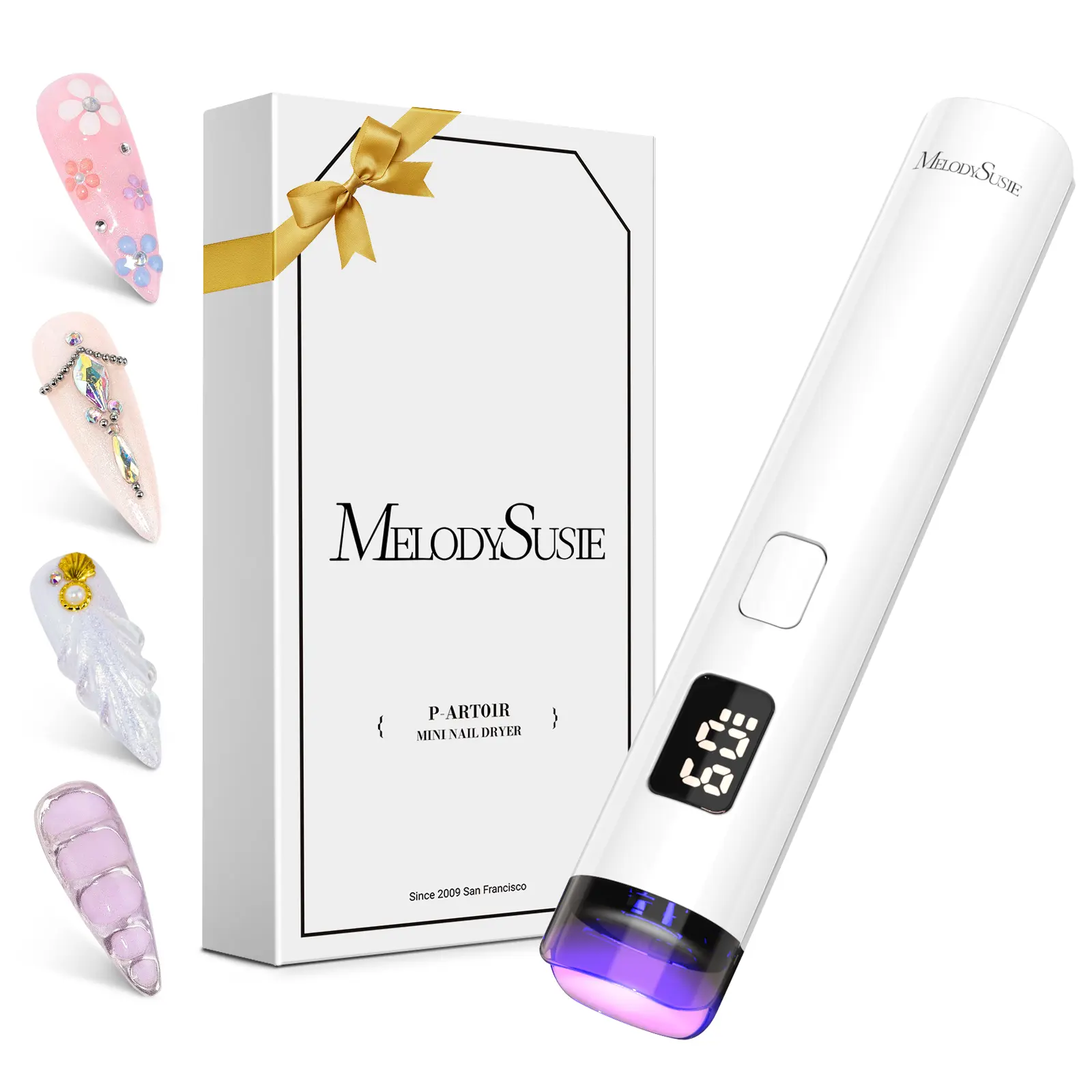 Rechargeable Mini LED/UV Nail Art Lamp for Gel Nails #Summervibes #DealsForYouDays