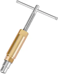 Compression Sleeve Puller Tool Remove Nut & Ferrule Of Pipe 03943, Sleeve Remover For 1/2” Compression Fittings Only, Corroded & Frozen Supply Stops, Plumbing Tools Compression Ring Removal Tool