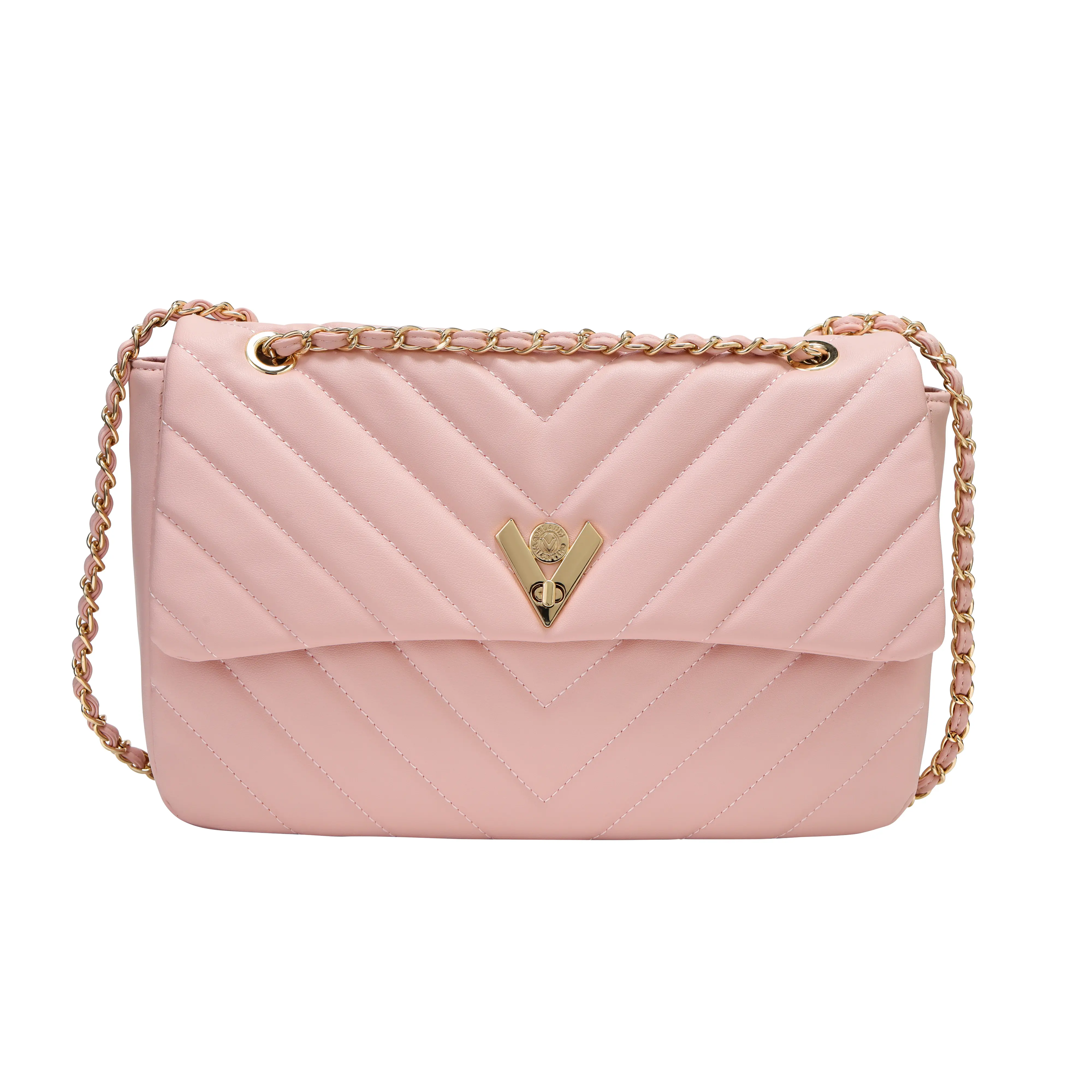 Valentino Orlandi Angel Crossbody Bag - Baby Pink 