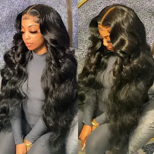 Bling Hair Body Wave 13x6 Wigs 13x4 Hd Transparent Lace Frontal Human Hair Wig 180 Density 6x4 Body Wave Glueless Lace Closure Wigs For Black Women
