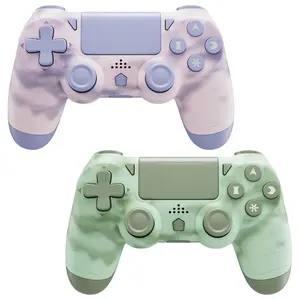 2 Pack for PS4 Controller, Wireless Controller for PS4/Pro/Slim,PC, With Dual Vibrition, Touchpad, Six Axis Gyro, Speaker, Compatible with playstation 4