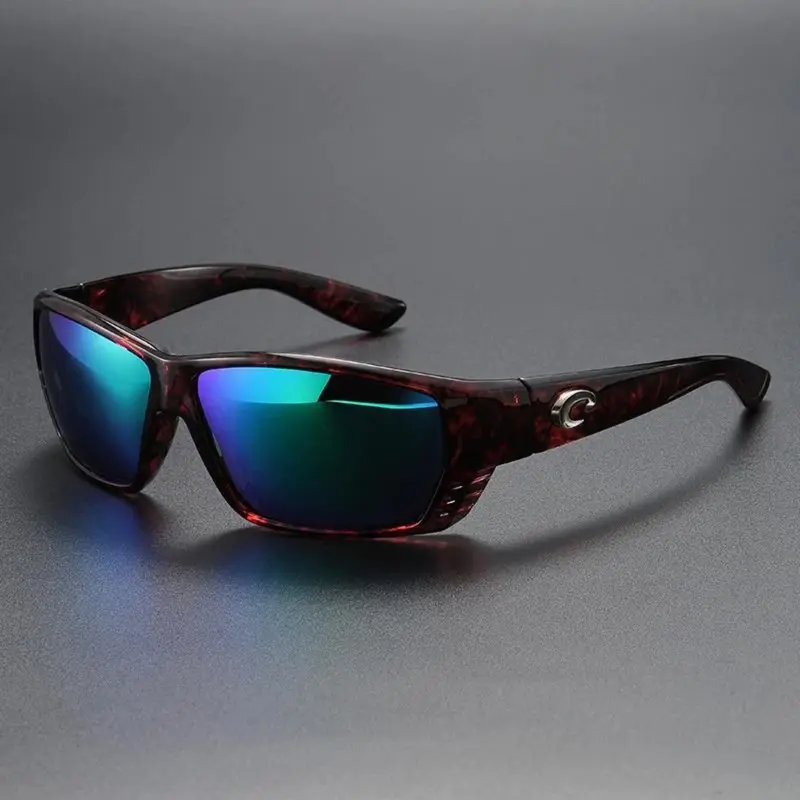 Costa Polarized Outdoor Sunglasses – Square Frame UV Protection Eyewear, Glare Reducing Shades for Travel & Photography