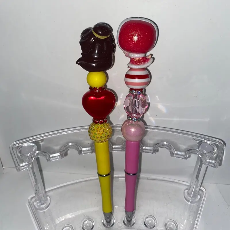 Beauty Creature doorables character beaded pens