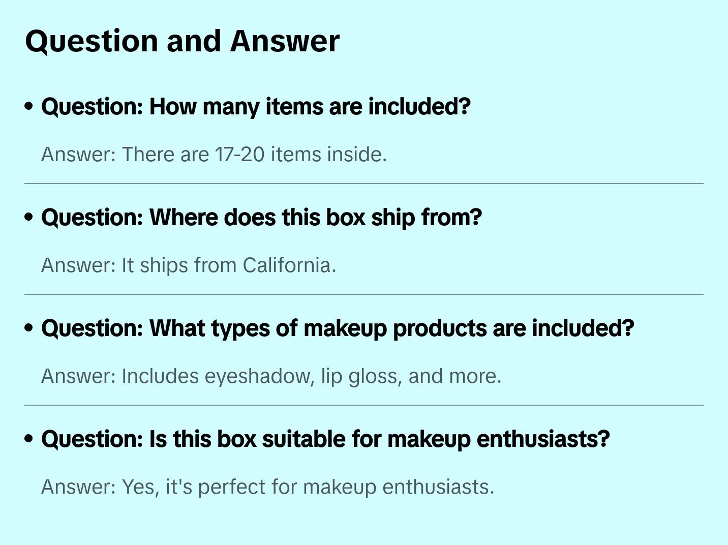 Limited Edition Overstock Box - Includes either 9 or 17 Makeup Essentials: Eyeshadow Palettes, Lip Gloss, Blush, Liner, Brow Products, Mascara, Setting Spray & More Ships from California