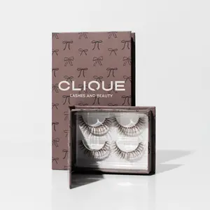 HAZEL | Brown Doll Eye DIY Lash Extensions | At-Home Lash Clusters