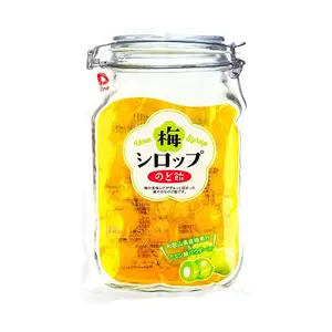 PINE Amezaiku Plum Candy Drops - Sour & Sweet Refreshing Throat Lozenges, 77.4g