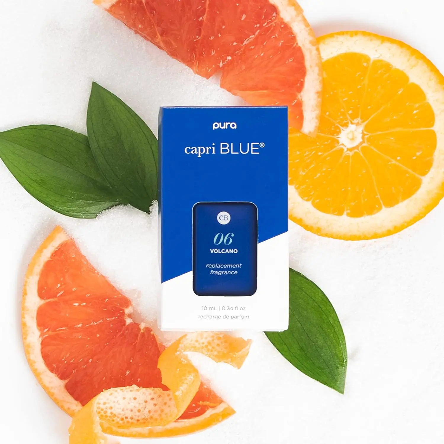 Capri Blue Pura Smart Home Plug-in Diffuser Refills – Includes 1 Capri Blue Pura Refills for Plug In Diffusers for Home - Long Lasting Luxury Scents - Volcano