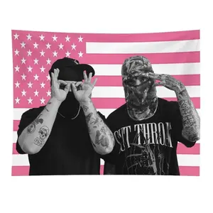 For Suicide&Boys Flag Tapestry Wall Hanging College Dorm Wall Decor Room Flags Wall Art Decor For Bedroom Living Room