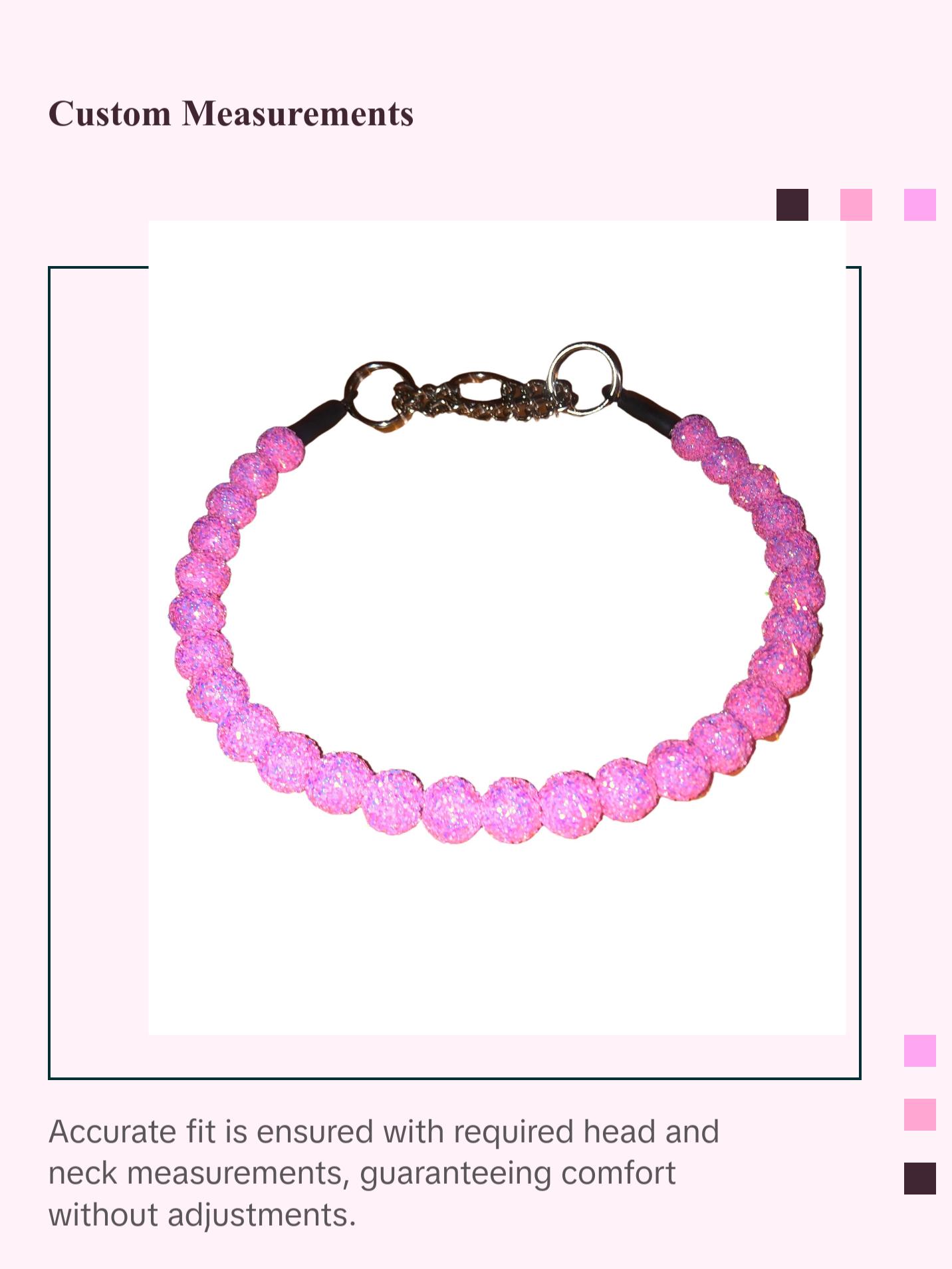 Martingale Collar Upgrade | Half Check Chain | Add on Only | Rainbow or Silver | Leash Training & Obedience | For Medium to Large Dogs