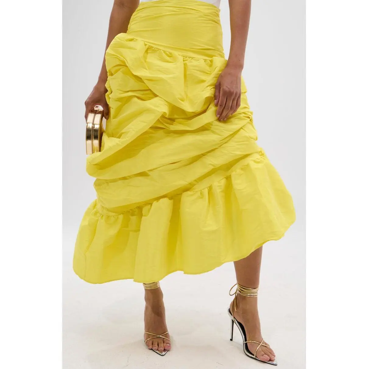SUNSHINE MIDI SKIRT