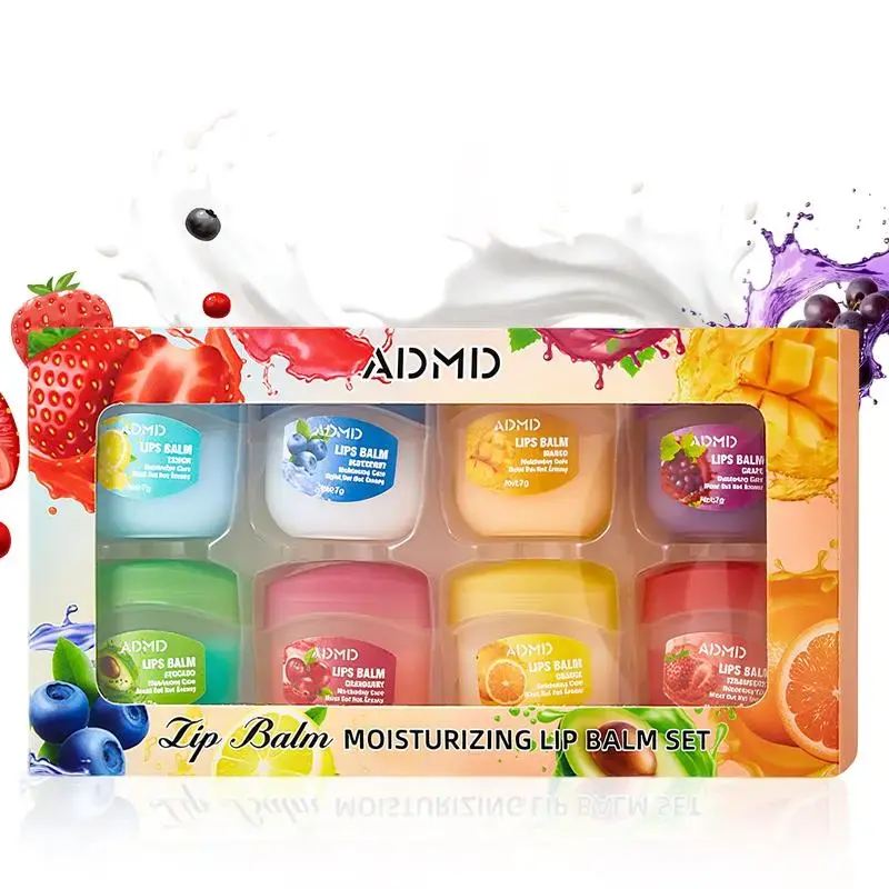 Fruity Hydrating Lip Gloss & Night Lip Balm Set,Colorless Moisturizing Lipstick & Nourishing Lip Mask,Compact Travel-Friendly Party & Graduation WeddingGifts, Hydrating Multi Balm, Moisture, Moisturize,Hydrate, Moisturizer, Lip Treatment, Lip Product