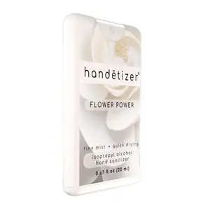 Handetizer Flower Power Hand Sanitizer - Floral Essence with Gardenia Jasmine & Neroli for Invigorating Sensory Experience 0.67 fl oz 20 ml