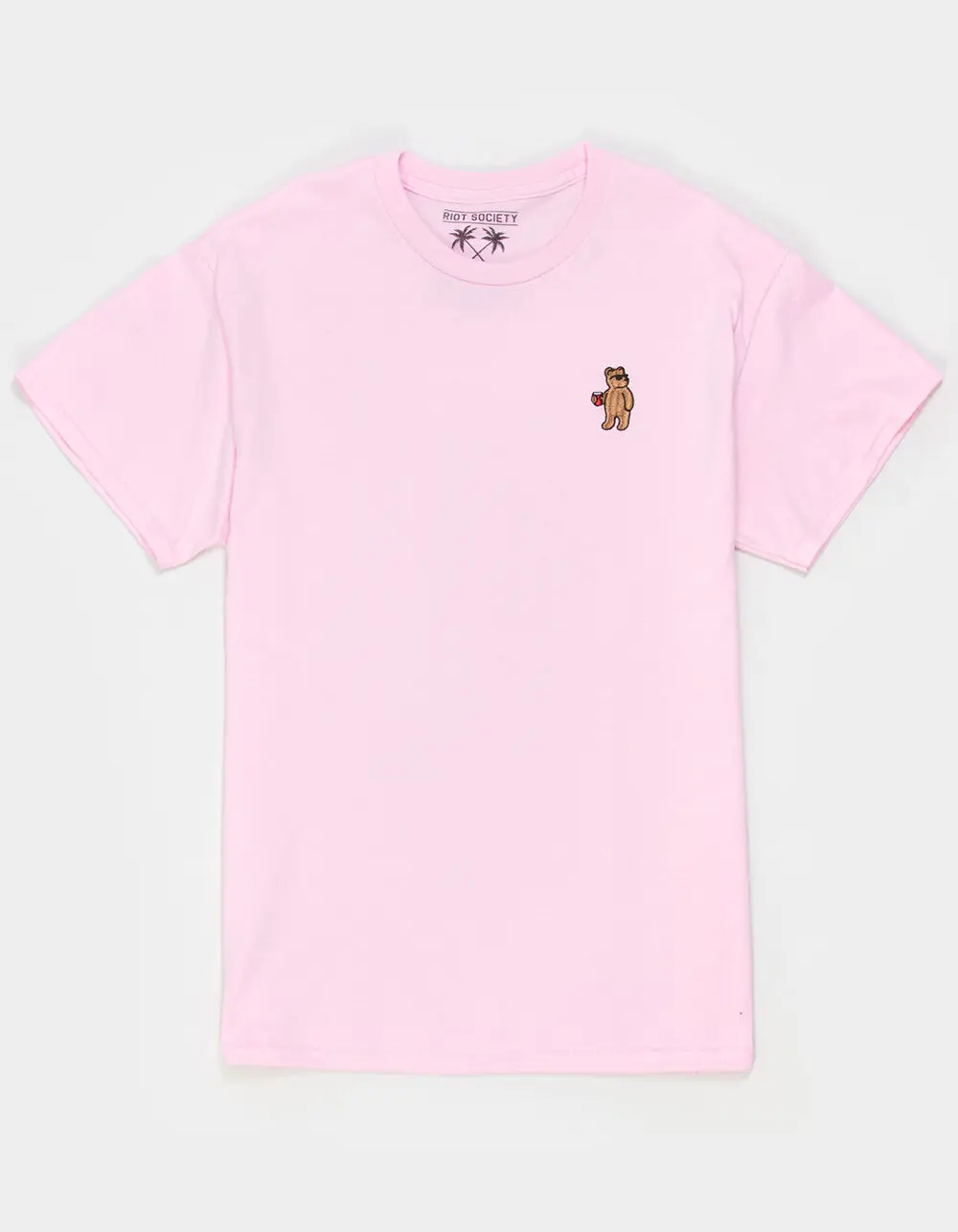 RIOT SOCIETY Bear Embroidered Mens Tee
