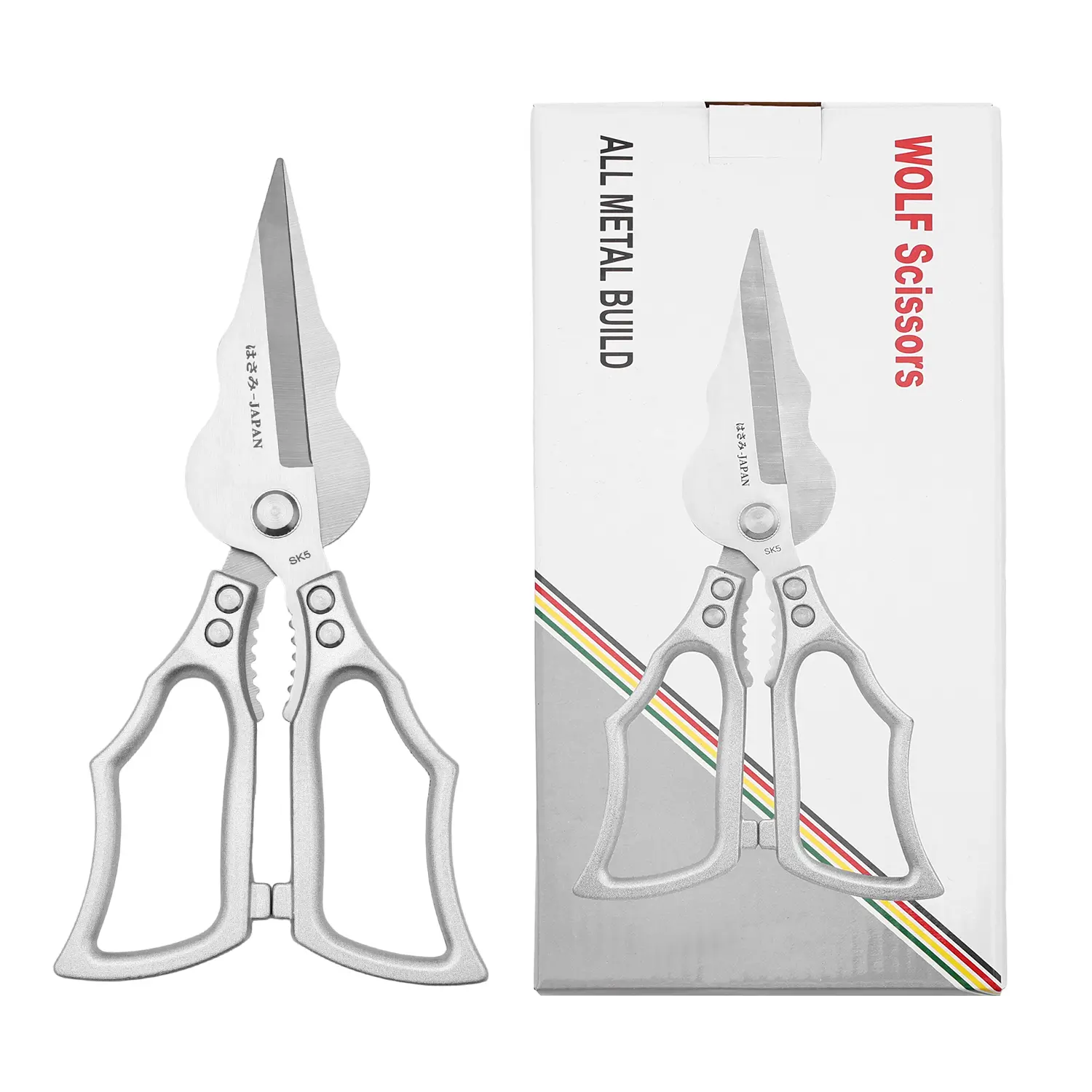 [March Must-Have] Multi-Purpose Kitchen Shears—Stainless steel construction, sharp gourd-shaped meat and bone shears, dishwasher safe, poultry shears specifically designed for chicken and turkey bones—the perfect holiday gift!