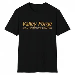 Valley Forge Automotive Center T-Shirt – Unisex Softstyle Tee for Car Enthusiasts Print Tshirt