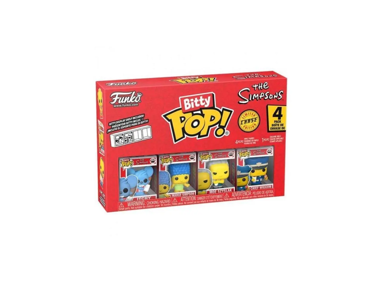Funko Bitty POP! The Simpsons Itchy 4-Pack Mini Figures