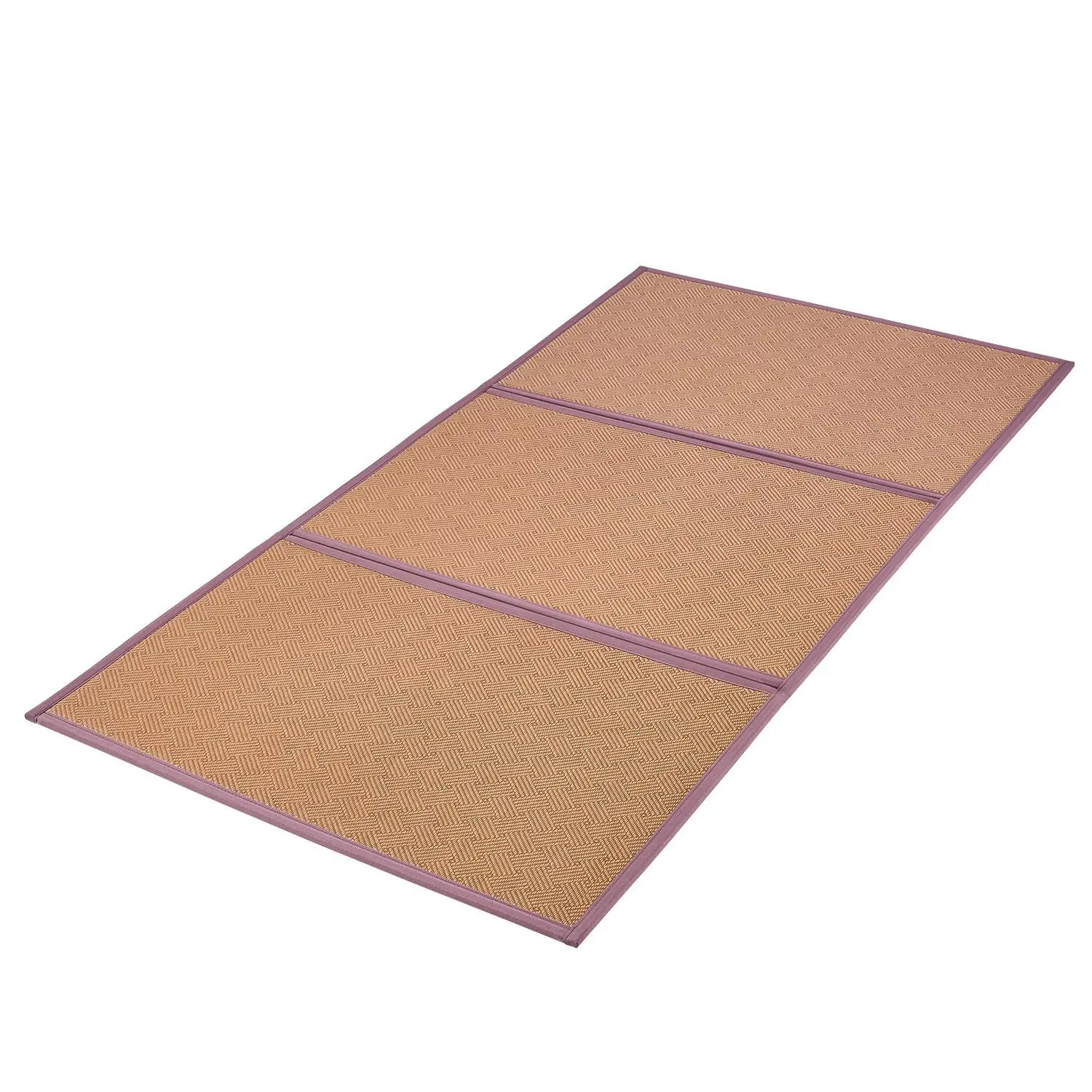 【SummerFinds】VEVOR Japanese Tatami Mat,  , 80 x 39 in Foldable Handwoven Natural Rattan Tatami Mat, Non-Slip & Easily Cleaned Japanese Tatami Floor Mat, Summer Breathable Sleeping Mat for Meditation Yoga Relaxation