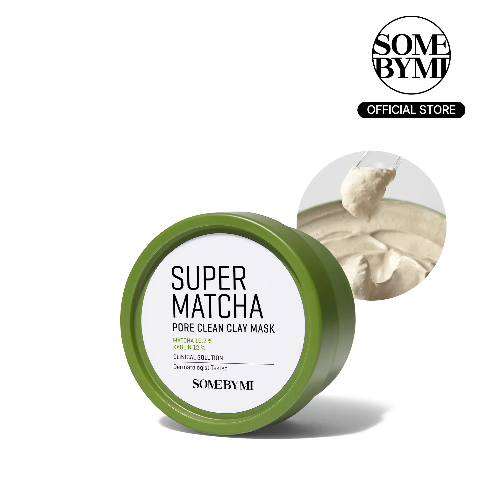 Super Matcha Pore Clean Clay Mask 3.52oz - Korean Skincare - Hydrating Matcha Water Face Mask for Sensitive Skin, Sebum & Pore Care