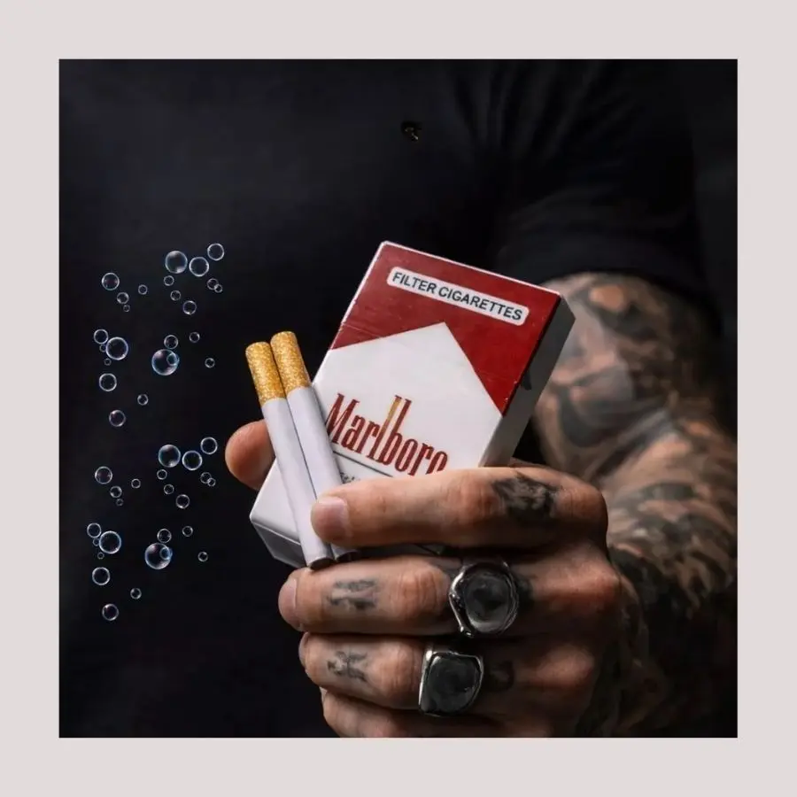 New 2026 SummerVibes Bubble Cigarette Stress Relief Toy Fake Cigarette Mini Bubble Blower Bubble Sticks Relaxation Birthday Christmas Party Gift for Men Women