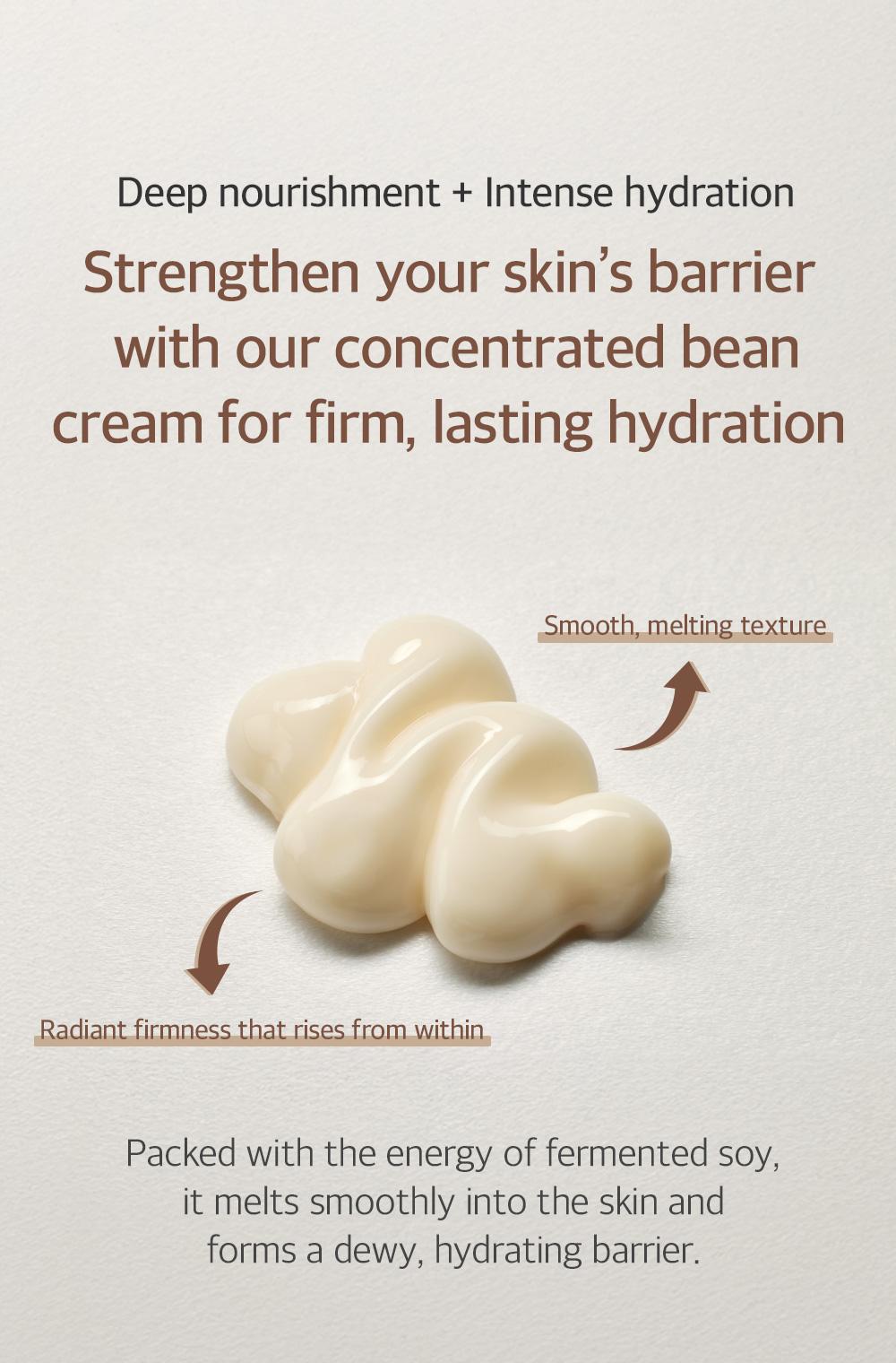 [mixsoon Official Shop] Bean Cream 0.84 fl.oz / 25ml - Intensive Facial Cream, Korean Moisturizer for Glass Skin