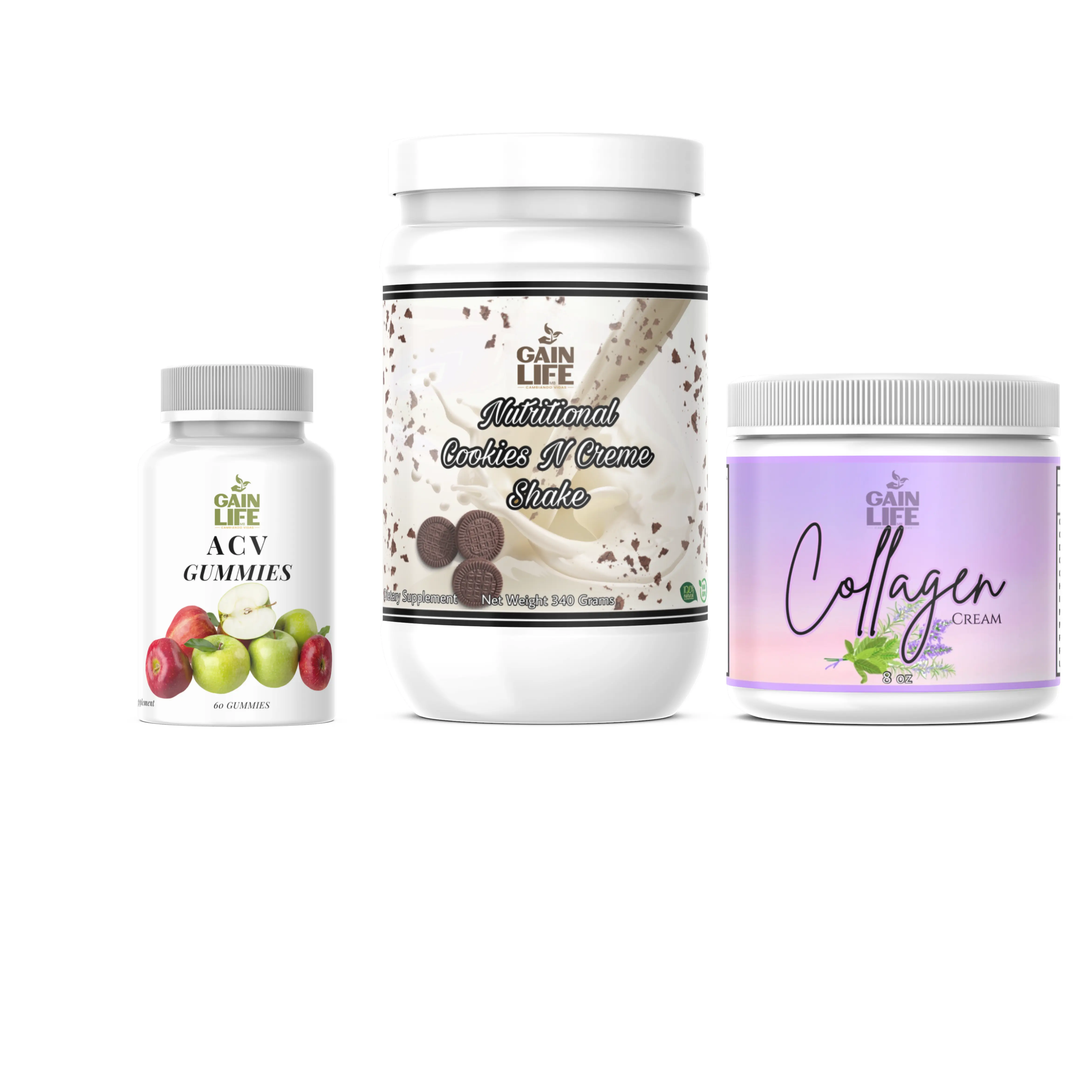 Gain Life Healthy Support Trio Vitamins