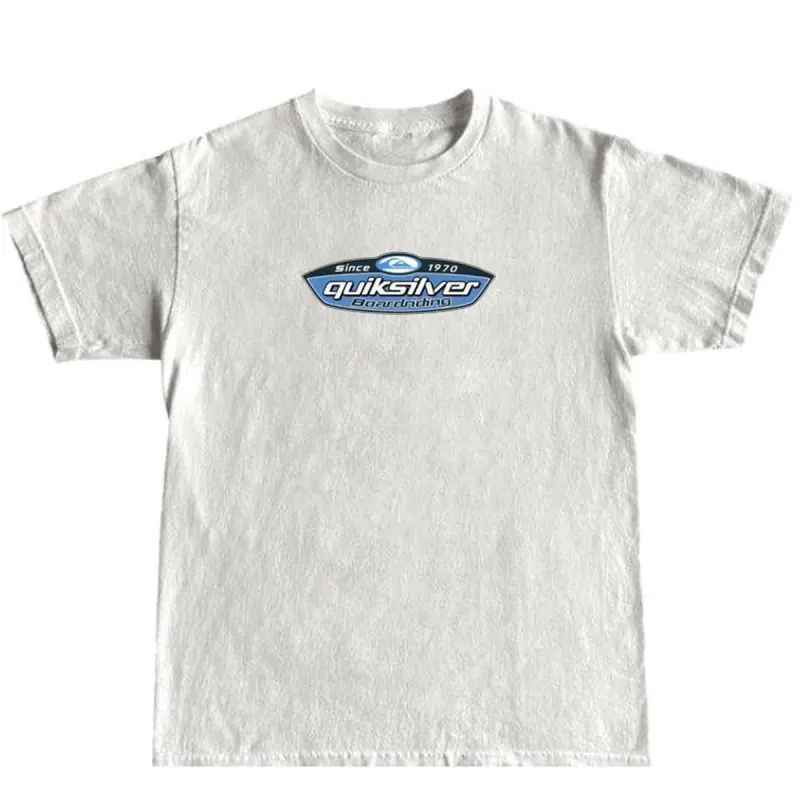 [Graphic Tee]Retro 90S Quiksilver Performance Skateboarding Crew Neck T-Shirt, Retro 90S Surfing T-Shirt, Unisex Crew Neck,Unisex Crewneck T-Shirt For Men And Women-DK.X