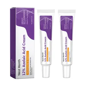 Azelaic Acid Cream, Azelaic Acid for Face 12% with Hyaluronic Acid & Niacinamide, Azelaic Acid Gel for Reducing Blemish & Rosacea Acne, Moisturizing & Balance Sebum for Sensitive Skin