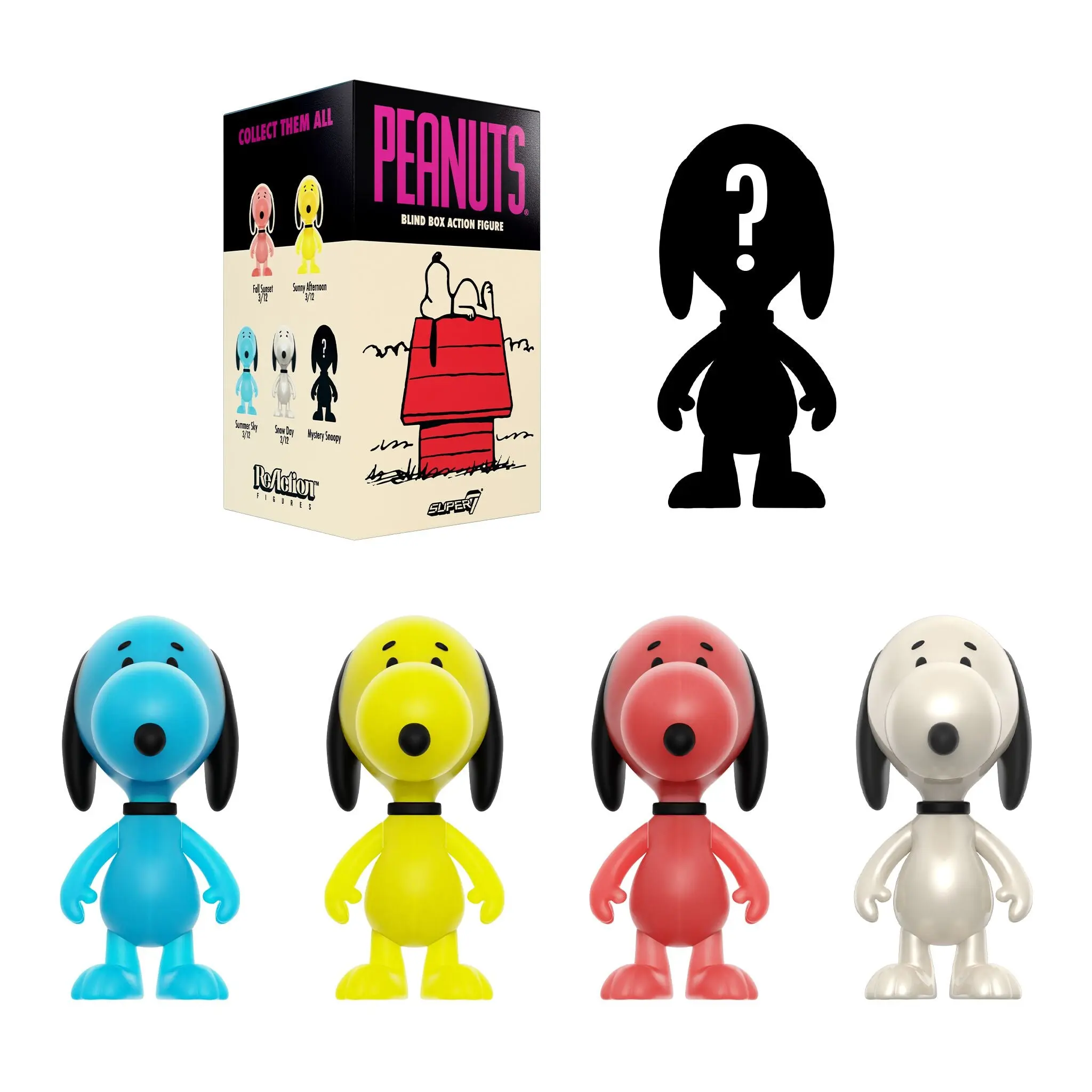 Super7 Peanuts Blind Box Wave 05 (More Snoopies) - Individual Blind Box