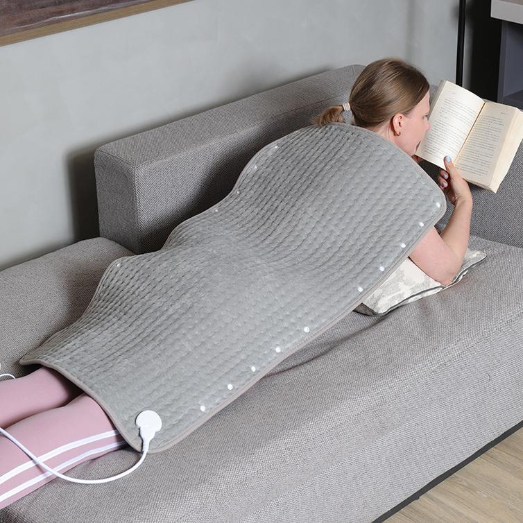 KINGTE Extra-Large Electric Heating Pad (40x20in) - 6 Heat Levels, 4 Timers, 131°F Quick Heating, Machine Washable, for Back/Neck/Shoulders, Menstrual Relief, Women's Gifts Including Mother's Day & Mom Presents, Mothers Day Gift, Gifts For Women