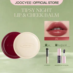 JOOCYEE Lip & Cheek Balm, Watercolor Tint, Velvet Matte, Blur, Long Lasting, Sheer Color, Clump Free, Smooth, Cosmetics, Travel Size, Party Makeup, Moisture, Lipgloss, Blooming Beauty, Spring Gift, Refresh Look