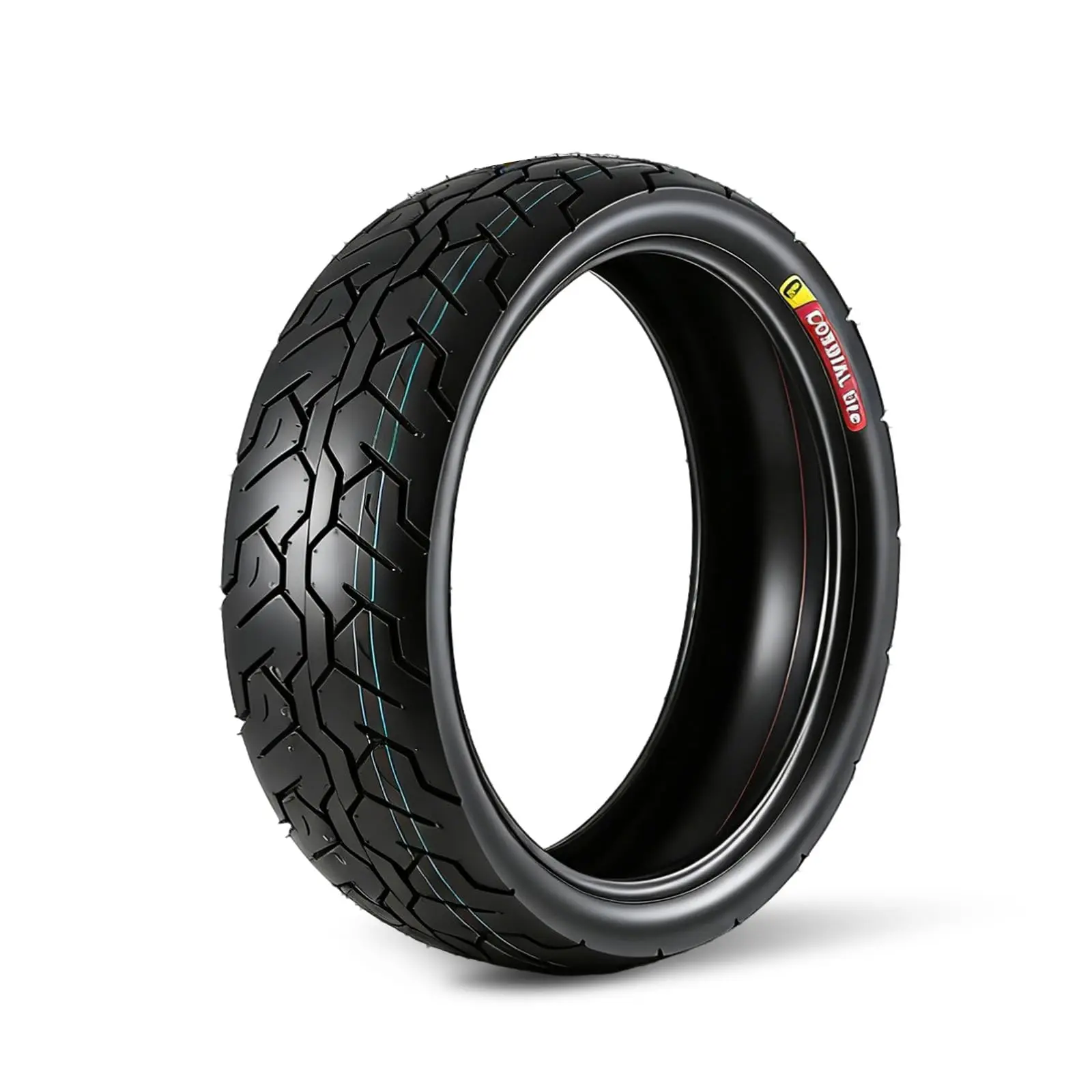 Garvee 130/70-18 Motorcycle Tire Front, Black Wall, 4PR 63S Tubeless Street Tire for Cruiser & Touring, High Performance, Enhanced Grip & Longevity