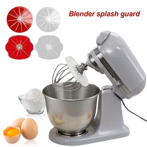 Multi-Functional Mixer Head Cover for Hand & Stand Mixers Protective Whisk Guard Attachment Compatible with Cream Mixers Milk Pasteurizers Scrapers Home Commercial Kitchen Use