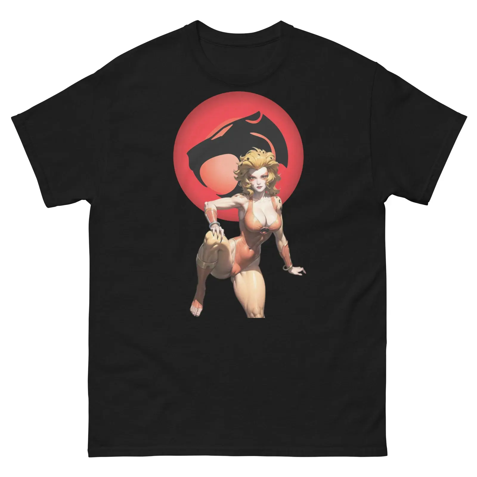 Cheetara Shirt, ThunderCats Graphic Tee, Vintage Cartoon Character T-Shirt, Classic 80s Retro Anime Style Shirt, Cheetara Fan Gift, Unisex Streetwear Top