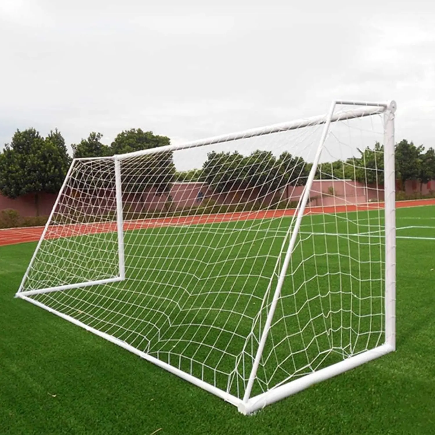 (Posts Not Included),Full Size Polyethylene Soccer Goal Net - Soccer Equipment, Football Equipment, Outdoor Sports Gear, No Pilling, Won't Change Color , Footballequipment